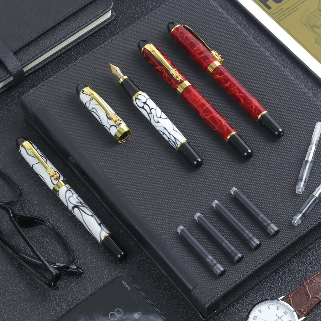 LT-PBF001-Dragon Marble Fountain pen