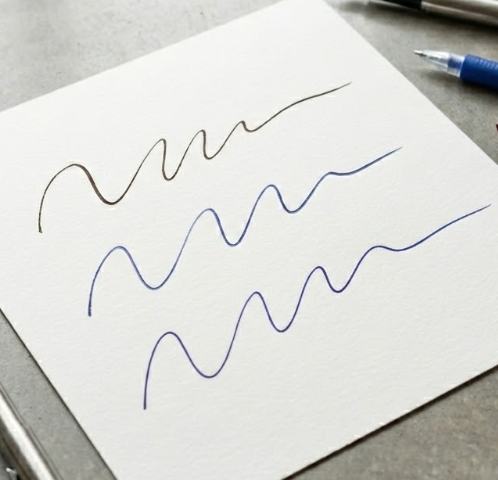 Different-handwriting