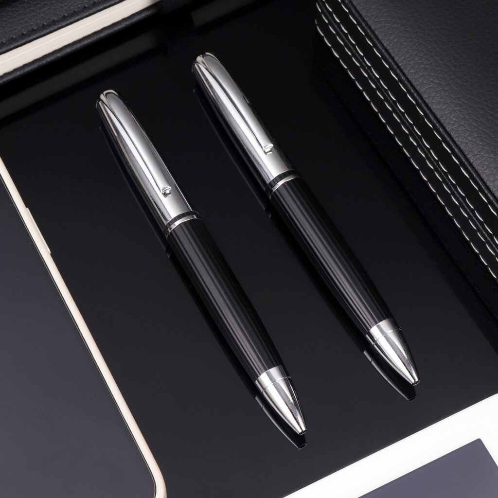 LT-PMB031 – Linear Texture Metal Ballpoint Pen