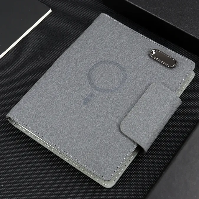 power bank notebook on the desk