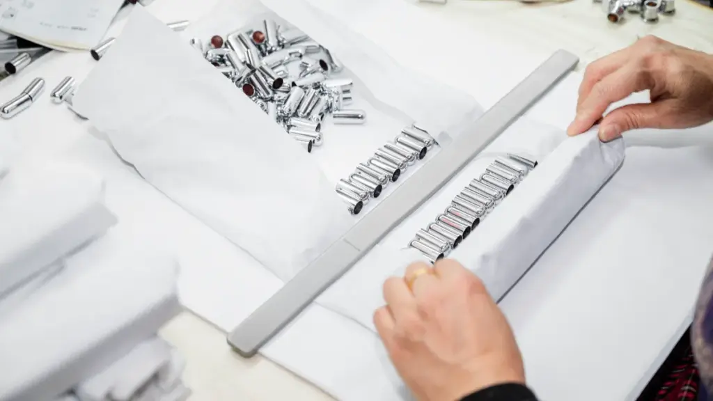 Electroplating pen components packaging