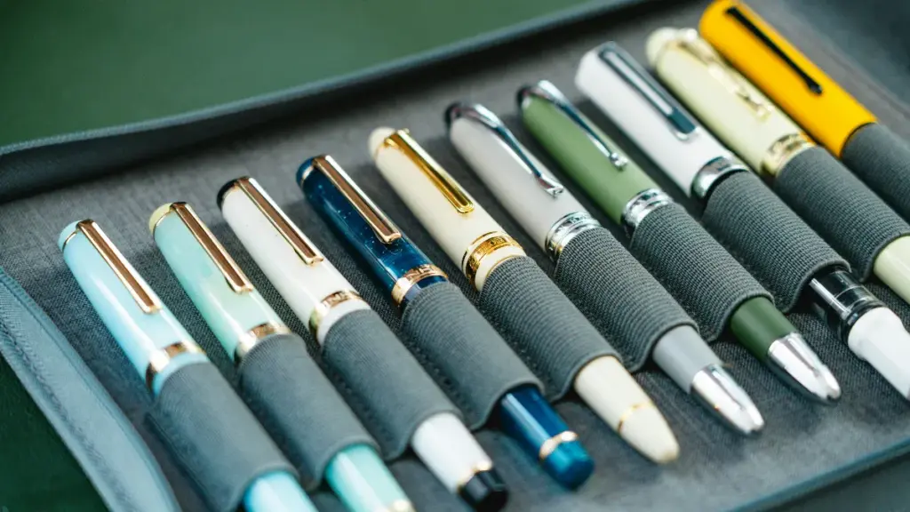 a collection of assorted fountain pen