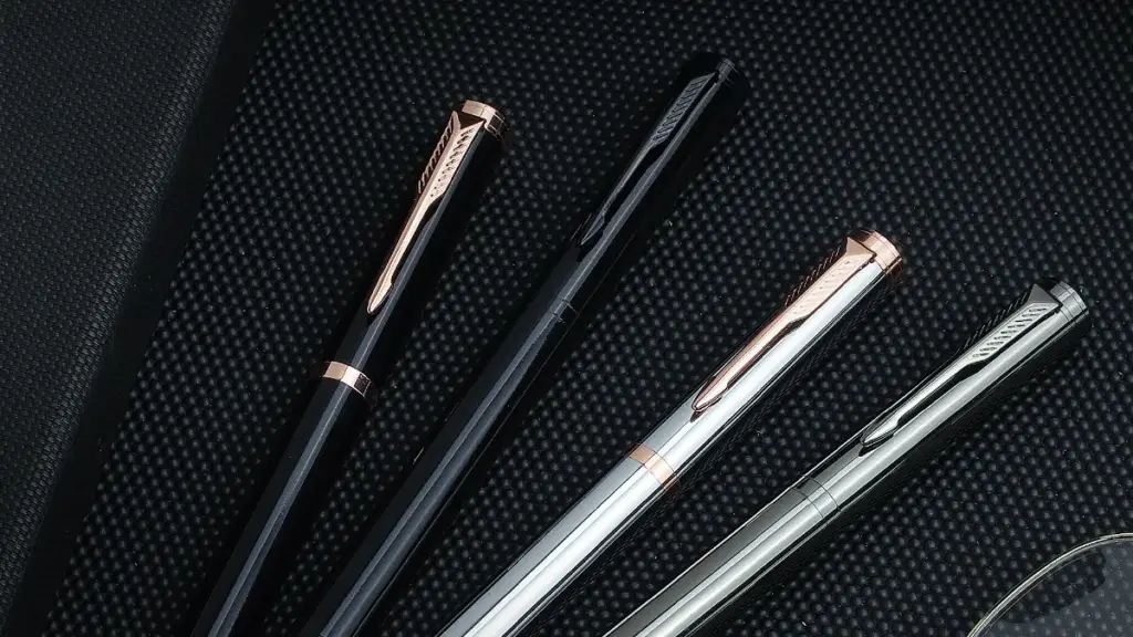 different types of metal fountain pen
