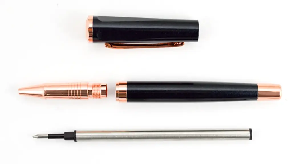 metal roller ball pens component