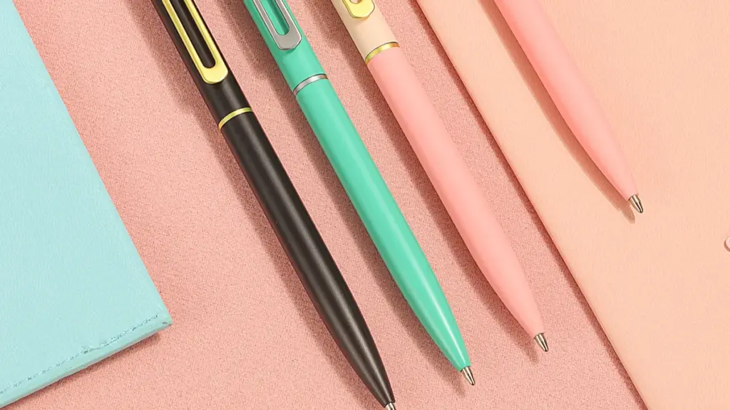 matt finish ballpoint pens