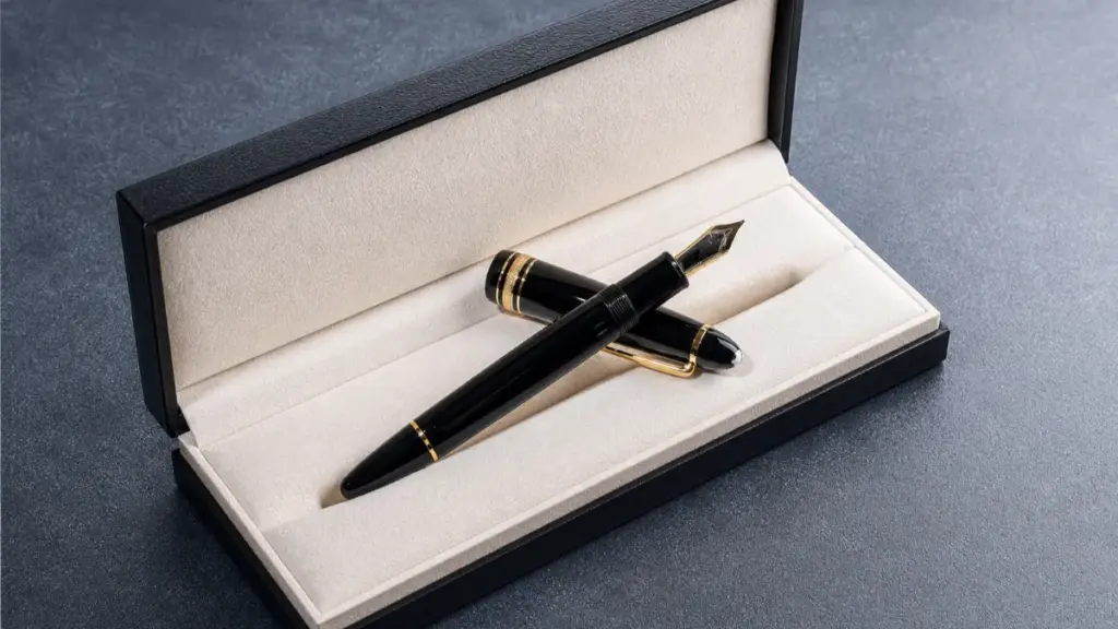 metal fountain pen corporate gift