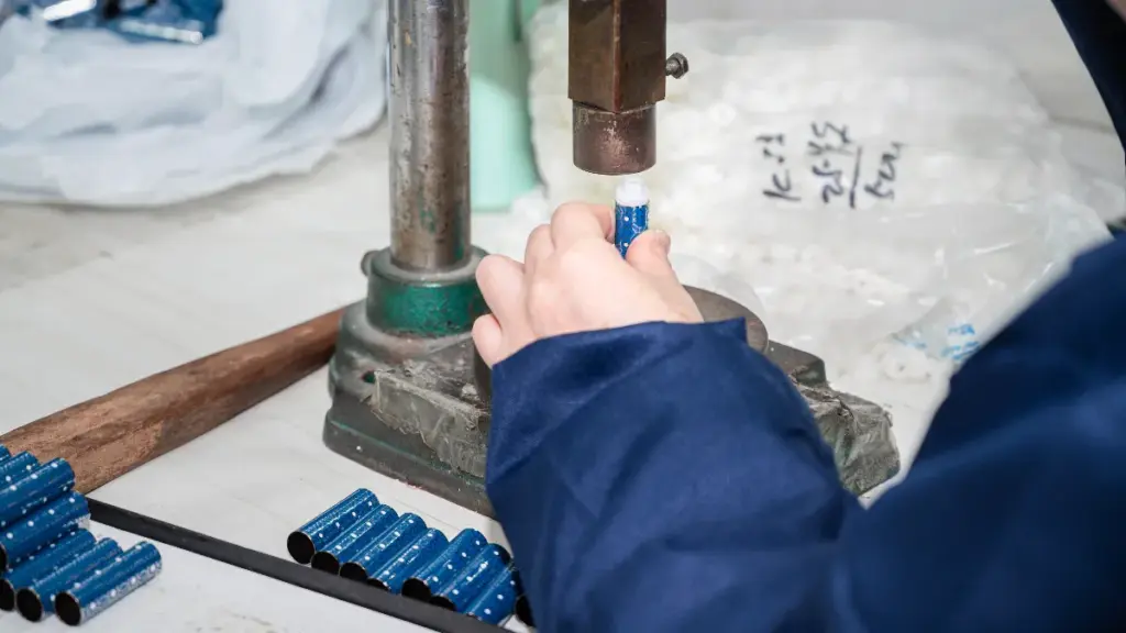 plastic pen assembly