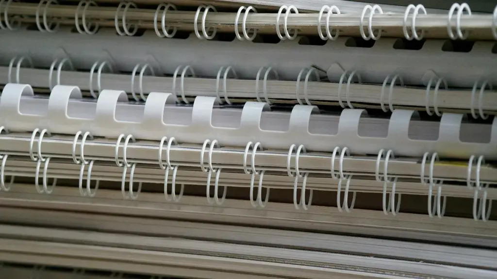 close up of sipral notebook on the desk