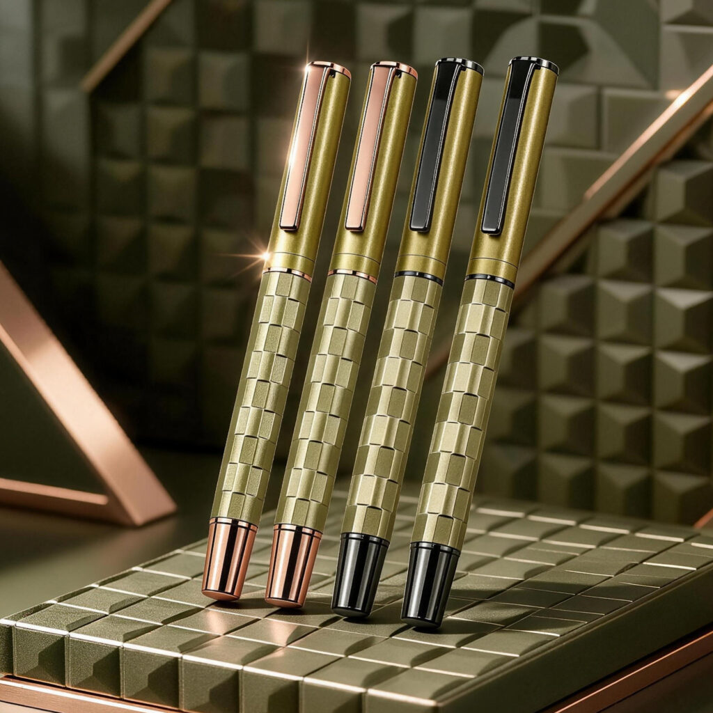 LT-PMG026 – Matte Checkered Gel Pen